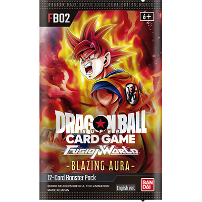 Dragon Ball Super | FBO2 | Blazing Aura | Booster Pack