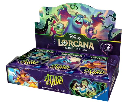 Disney Lorcana | Attack of the Vine | Booster Box | Sealed | Pre-Order
