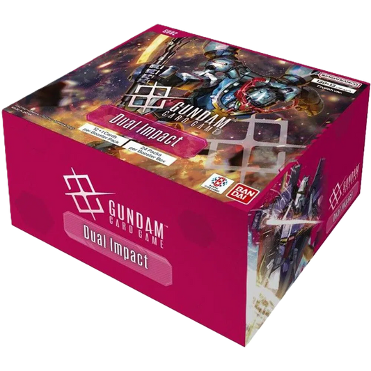 Gundam Card Game | Dual Impact Booster Box - GD02 | Sealed (24 Packs) | NEW